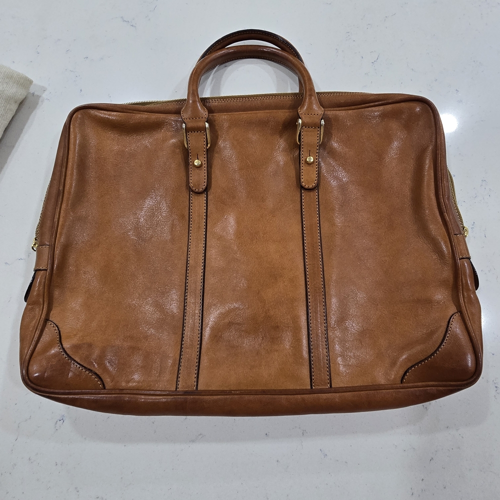 Barantani Leather Brief Case - image 5